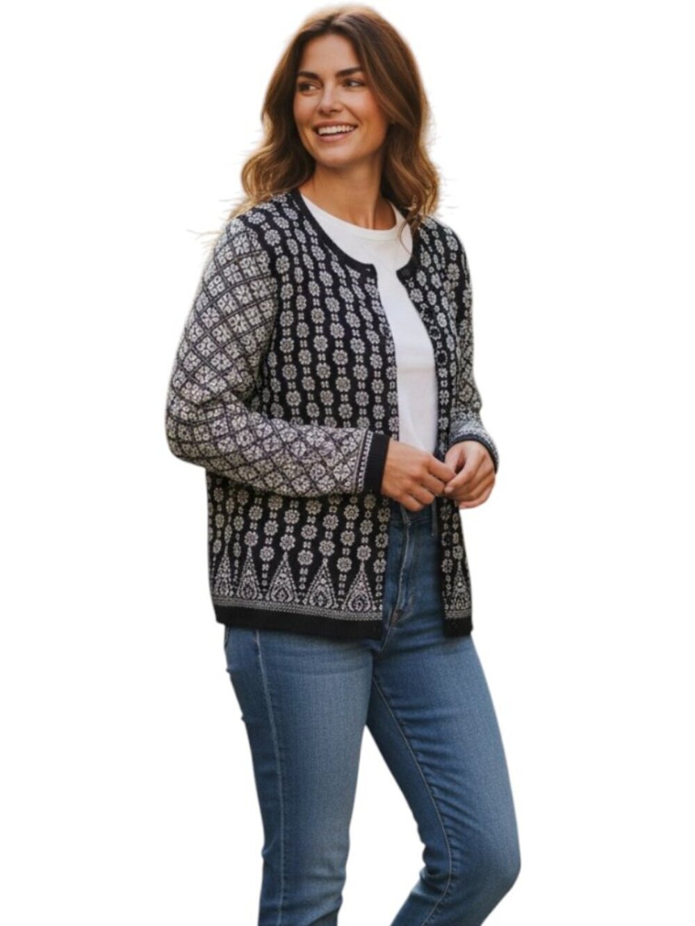 CAbi Ladies Long Sleeve Cardigan Sweater